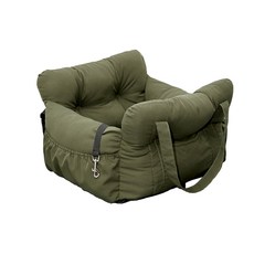 小型犬車用寵物窩, 綠色, 1個