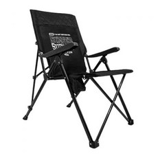카즈미 캠핑 의자 야외 낚시 의자 캠핑체어 블랙