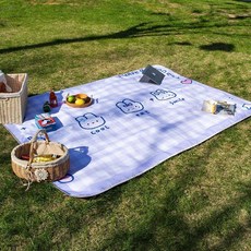 多功能加厚防水野餐墊，戶外露營野炊隔熱鋪地布, 7,寬100*長150