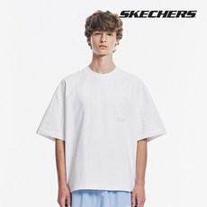 [스케쳐스] 남성 C/P 헤비웨이트 반팔 라운드 티셔츠 SL3MTCFM051