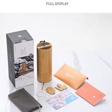 竹製風鈴 和弦音療風鈴, 和弦風鈴+4掛件【現貨速髮】