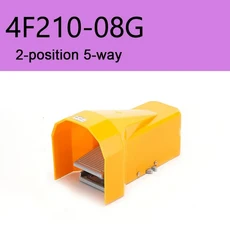 잠금 실린더 제어 스위치 포함 공기 풋 페달 리버싱 밸브 FV320 2 5 방향, 02 4F210-08G, 02 With 8mm fitting