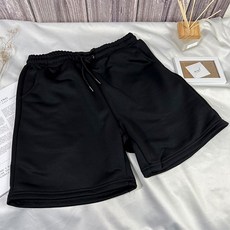 素色棉休閒運動短褲