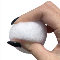 모구모구 뿅뿅이 폼폼볼 50mm DIY 공예 소품, 빨강