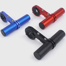 셀엔드 알루미늄 자전거 확장 핸들바 자전거핸들보조바 자전거핸들확장, 블랙, 1개