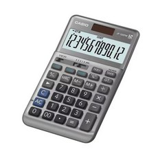 카시오 일반 계산기 JF-120FM, GRAY, 1개