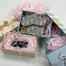 선물포장 스타핑 종이완충제 핑크 100g 종이완충재