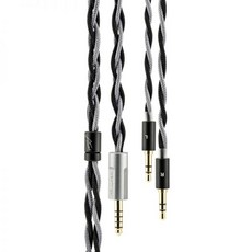 마이크 없이 4.4mm 풀 밸런스 플러그가 장착된 문드롭 아타미 헤드폰 업그레이드 케이블듀얼 3.5mm, 듀얼 3.5mm