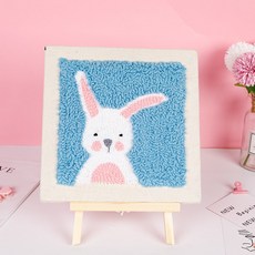 보람창고 액자형 펀치니들, 13.아기토끼, 1개