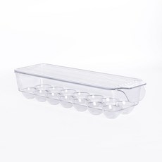 바이고 14구 냉장고 계란 트레이 투명 계란 수납 보관케이스, 1p