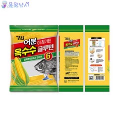 경원 어분 옥수수 글루텐6 집어제 미끼 1봉/6입, 40g, 6개