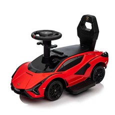 【BEINI貝婗】藍寶堅尼兒童電動學步車(電動車 滑行車 學步車 滑步車 兒童電動汽車 兒童騎乘玩具/BN-996D), 紅色, 1個