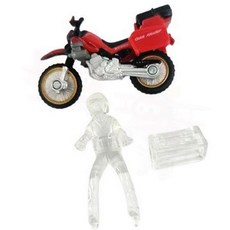 소방 오토바이 퀵 어택커 모터사이클 피규어 구조, 1개, 상세페이지 참조