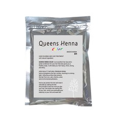 퀸즈 color 헤나염색약 퀸즈헤나염색약 정품, 1개, 7. [칼라] - 블랙