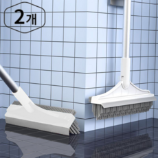 플레르영 3in1 욕실 화장실 베란다 틈새 청소솔 1+1, 1세트, 화이트