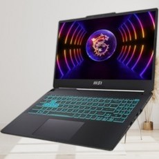 MSI 2023 CYBORG 15.6 코어i5 인텔 12세대 지포스 RTX 4060, 블랙, 512GB, 16GB, WIN11 Home, A12VF-090XKR