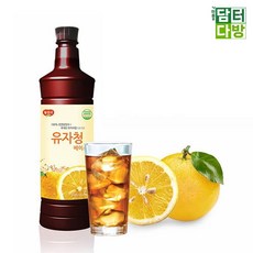 광야식품 유자청 베이스 970ml chl+641FE, 1, 1, 1