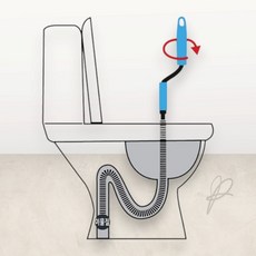 베스트피플 뚫어뻥 스텐와이어 1.5M 변기뚫어뻥