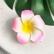 다미겨미 조화 하와이 꽃 인테리어조화, 레드