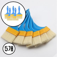 고탄력 페인트 붓 4인치 브러시, 5개