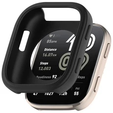 Amazfit Bip 6 용 부드러운 실리콘 케이스 smartwatch 액세서리 Amazfit bip6 케이스 용 중공 보호 쉘 스크, 06 Black, 01 빠른, 01 For Amazfit Bip 6