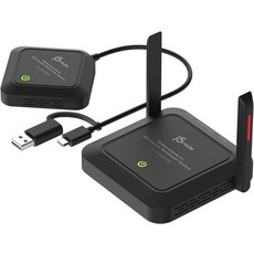 j5create USB 웹캠 마이크 또는 스피커용 무선 익스텐더 스트리밍 및 회의에 이상적이며 마우스키보드 호환성 없음JVW20