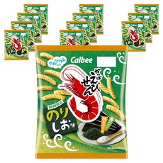 Calbee 卡樂比 咖達派 蝦味海苔鹽味, 12個, 64g