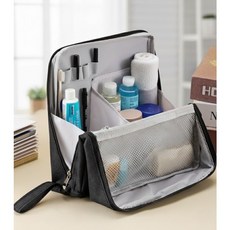 히즈엔 분리 수납 화장품 파우치 여행용 메이크업