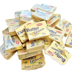 우엘제나 마르켄버터 10g 100개 버터떡 1회용 소포장 미니 일회용버터 캠핑 여행 브런치