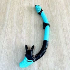 潛鯨 乾式呼吸管 浮潛全乾式呼吸管 不進水 浮潛神器 自由潛水 水肺, 新款-青蘋色