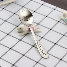 DMK 스테인리스 캣킨 아동 스포크 1P OPP포장, 1개