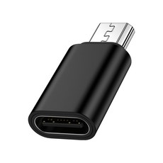 ChrisPow USB USB Type-C to Micro USB USB to OTG C Type B 2A 마이크로 변환 어댑터 1개들이