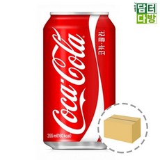 코카콜라355박스 코카콜라 코카콜라355 코카콜라박스 업소용 355ml 24캔 코카콜라한박스, 24개