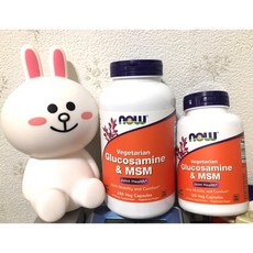 素食葡萄糖胺 MSM膠囊 240粒 關節保健, 240顆, 2個