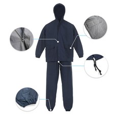 작업복- (고급형) 면피스복(하계용) / 사상복 도장복 작업복, 네이비, 1개