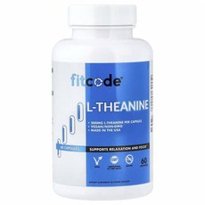fitcode l-테아닌 200mg 베지 캡슐 60정 FCD-02859, 1