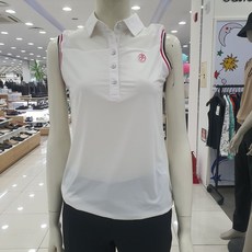 까스텔바작 여성 골프 조끼 베스트 패션 심플 라운딩코디 여름 등판 로고 포인트 메쉬 민소매티셔츠 TN702EMUSDH5583912