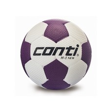 Conti 手球 橡膠手球 高觸感發泡手球 OH2N-WB OH1N-WV 運動手球, 1個, OH1N-WV 1號紫白色, 紫白色