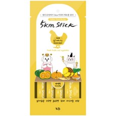 5km Stick 粉色寵物零食, 14g, 4個, 雞胸肉(免疫力)