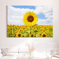 풍수아트 돈들어오는 풍수 해바라기 그림 액자 29종 16.긴급-NEW성공기원해바라기, 캔버스