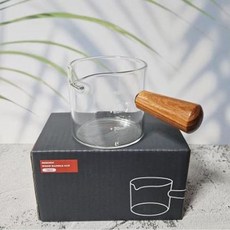 제과 제빵 모던 계량컵 핸들 내열유리 커피 용량 컵 유리컵