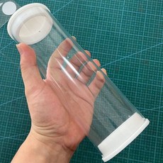 셔틀콕 보관통 원형 수납 보관 투명 연습공 배드민턴, 1개, G. 20cm 투명 공 세트 (5개)