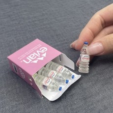 미니어쳐 소품 하우스 생수 음료 물통 생수병 미니어처 악세사리 인형집 꾸미기 만들기 장식 장식품, 와하 1박스 8병(액체x), 1개