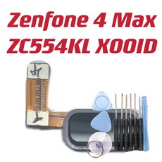 華碩 Zenfone 4 Max ZC554KL 指紋排線 (送工具) 返回鍵 Home鍵 指紋解鎖 指紋辨識, 1個, 白色,單排線