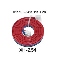 모터Nema17 스테퍼 모터 라인 케이블 42 모터용 4Pin Dupont/XH-2.54 ~ 6Pin PH2.0 17HS4023/17HS3401/17HS, 01 1PCS, 01 1PCS