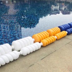 桃園出貨-【加厚六菱形】遊泳池泳道綫泳池水綫分道綫賽道分割綫泳池浮標加厚國際標準浮球, 1個, 螺旋形6CM/米【尼龍繩】