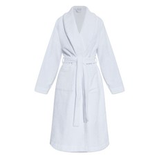 한로 숄 칼라 코튼 가운