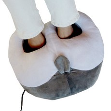 시바견궁둥이 USB 그레이 발열방석 손난로 발열쿠션 발난로, 상세페이지 참조, 1