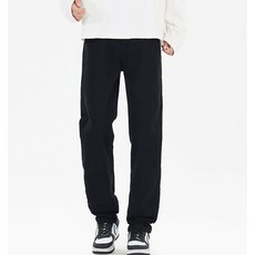 Xiyuliman 남성 슬림핏 스트레이트 캐주얼 청바지