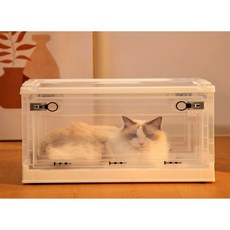 반려동물 고양이 애견 강아지 산소방 S 2.5kg 산소 상자 소형 중형 대형, 1개, 소형 2.5kg 이내 산소 밸브 포함, 단일 모델